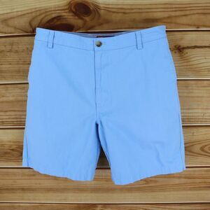 Chaps Casual Shorts Mens Size 36 Blue 100% Cotton Button Pockets‎ Belt Loops